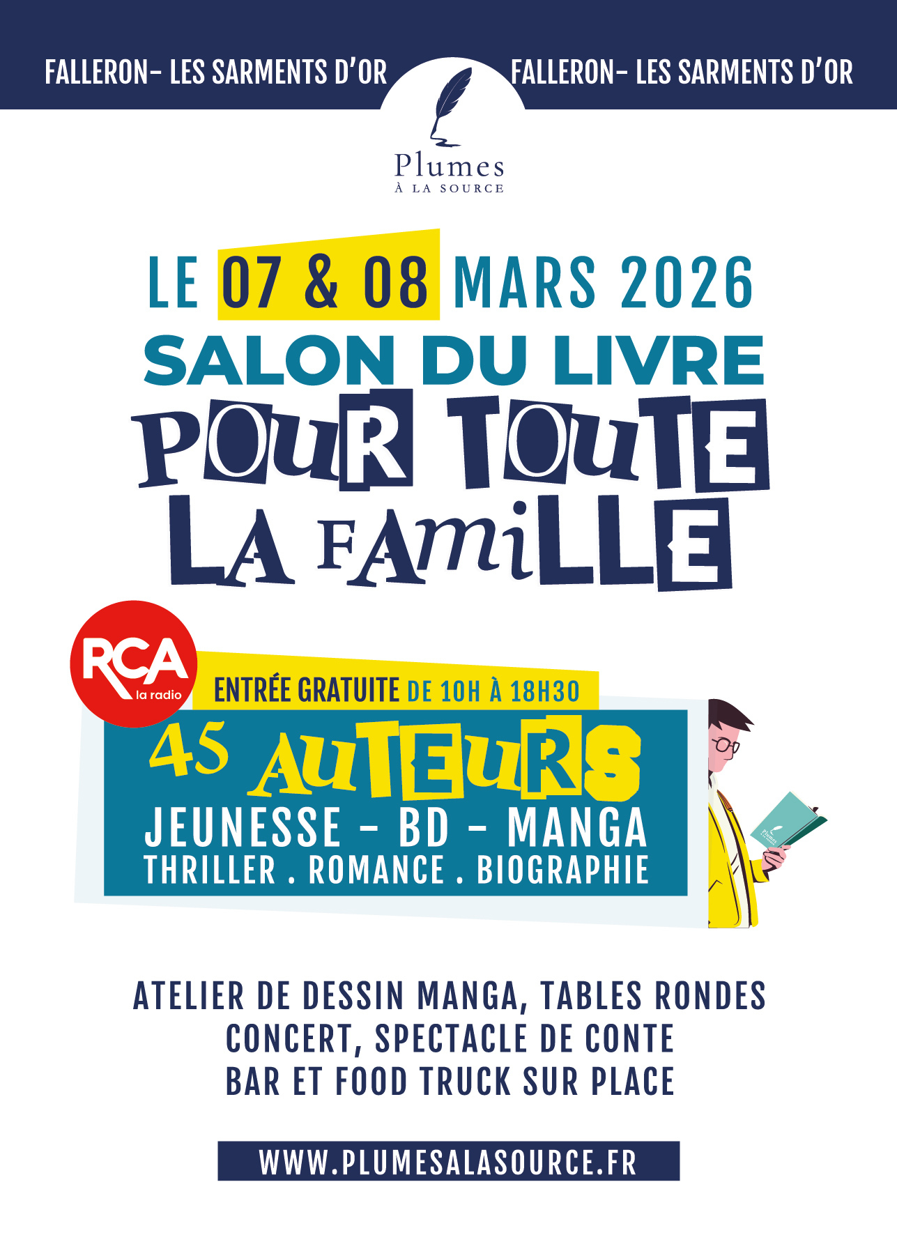 affiche école Plumes à la source