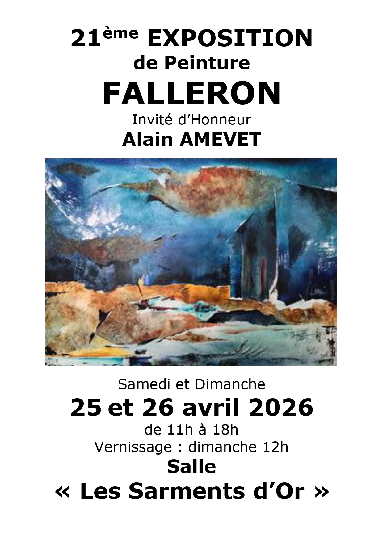 Exposition de Peinture FALLERON