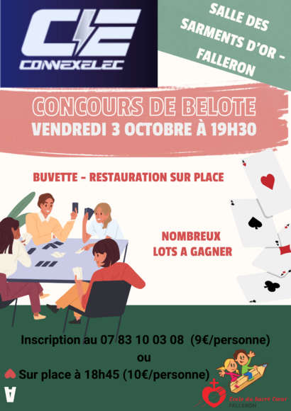 Concours de belote FALLERON